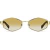 Marc Jacobs Occhiali da Sole MARC 496/S LPE Marrone/Giallo Sfumato Donna