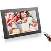 CICOLO 7 /8/9/10 pollici Cornici per foto digitali 1024*600 FHD Alta risoluzione Full IPS Photo/Music/Lettore video Allarme calendario con telecomando Cornice digitale Supporta USB e scheda SD,Black-7inch