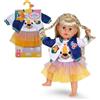 BABY born Outfit tutu 43 cm con gonna in tulle e giacca | Gonna in tulle, giacca college, maglietta, adatto a bambole da 43 cm