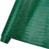CRASPIRE Tessuto in Pelle di Coccodrillo 53X12 PU Finto per Goffratura Cucito Fogli di Grana della Pelle Materiale Fai da Te Tappezzeria Artigianato Borse Mobili Rivestimento Auto Orecchini