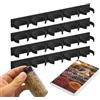 Kapavela Portaspezie Organizzatore Cucina 20 Barattoli Organizzatore Porta Spezie Cucina e Parete Organizzatore Barattoli Spezie per Ripiano Cucina Organizzatore Armadi e Cassetto Cucina