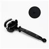 Kilimazart Kit di spazzole per la pulizia della macchina da caffè espresso con disco di pulizia portafiltro (58mm Brush and Disc)