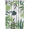 Loti Living Tenda Doccia 120 x 200 cm - Resistente alla Muffa e all'Acqua - Tessuto in Poliestere - Con Bordo Ponderato - Tenda Vasca da Bagno - Ganci Inclusi - Jungle