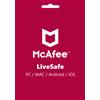 McAfee LiveSafe | Global - 10 dispositivi - 1 anno