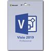 Microsoft MS Visio Professional 2019 1 PC