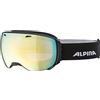 ALPINA Unisex - Adulti, BIG HORN QVMM Occhiali da sci, black matt, One Size