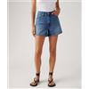 LEVI'S ® Levi's® Pantaloncini Mom Anni 80' Medium Blue Denim Donna