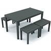 Ipae-Progarden S.P.A. Set Samoa 5 Pz. Antracite