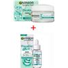 GARNIER C6977600 SIERO RIMPOLPANTE+ C6979600 CREMA GEL GIORNO , PER TUTTI I TIPI DI PELLE, ARRICCHITO CON ACIDO IALURONICO, ALOE VERA E GLICERINA, PELLE IDRATATA E RASSODATA IN UN UTILIZZO, HYALURONIC ALOE