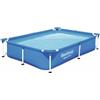 Bestway - Piscina bassa rettangolare per bambini 221x150xh43 cm Steel Pro Frame 56401