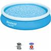 Bestway Piscina autoportante con anello fast set tonda 366x76 cm Bestway 57274