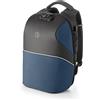 Intempo Tekniko TAB - Zaino con Cavo Antifurto, Chiusura a Combinazione e Porta Usb ergonomico - Blu