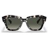 Ray-Ban Occhiali da Sole RB2186 133371 State Street Havana/Grigio Sfumato Unisex