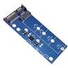 Koanhinn NGFF Adattatore M.2 da M2 a SATA 3 Adattatore SSD M2 a SATA Scheda di Espansione B Key Support 30/42/60/80mm Blu