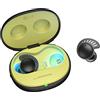 LG TONE Free fit TF8, Cuffie Bluetooth True Wireless Ideali per lo Sport con ANC, Resistenti all'Acqua e Lavabili (IP67), Batteria Fino a 30 Ore, Plug & Wireless, Igienizzazione UVnano, Black Lime