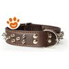 Camon Dog & Cat Collare In Pelle Con Borchie - Collare da 40X55 cm