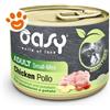 Oasy Dog Grain Free Adult Small-Mini Pollo - Lattina Da 200 Gr