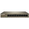 LIFE Switch Di Rete 9 Porte 10/100mbps 8p Poe 48v 110w LIFE 82.32C09P8