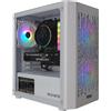 eXtremeBIt PC Gaming Computer da Gioco i7-9700 32GB SSD 1TB RTX 3050 6GB GDDR6 W11 - Bianco