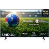 Hisense Smart TV 65 pollici 4K LED DVB-T2 A69N Nero - Televisore Ultra HD