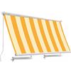 SANGIORGIO srl Tenda Da Sole Per Balcone Con Cassonetto 300x250 Giallo A Righe Sangiorgio