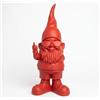 Blogo design gnomo rosso in poliresina h.29 cm
