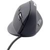 iggual - Mouse Verticale Ergonomico ERGO-V con Cavo USB da 1,5 m, 6 Pulsanti e DPI Regolabile fino a 2400, Compatibile con Windows e Mac, Ideale per Ufficio e Uso Prolungato