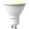 Shelly DUO GU10 Lampadina LED Smart Wi-Fi a Controllo vocale, Compatibile con Alexa e Google Home, Dimmerabile, 800lmn di intensità Luminosa, Attacco GU10, Bianco