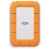 LaCie Rugged Mini extern SSD 500GB, 40 Gb/s, 2.000 MB/s, per PC Mac iPad & iPhone, Data Rescue Service (STMF500400)