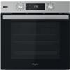 Whirlpool Forno Elettrico da Incasso Ventilato Multifunzione Capacità 71 Litri 60 cm Autopulente colore Inox - OMSR58RU0SX
