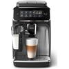 Philips Series 3200 Connected Macchina Caffè Automatica Espresso con Macinacaffè ed Erogatore di Vapore Chicchi di Caffè e Macinato 15 bar colore Nero / Inox - EP3546/70