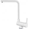 ELLECI Rubinetto Cucina Miscelatore Monocomando in Granitek colore Bianco G68 - MGKDAN68 Danubio