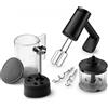 Philips Sbattitore Elettrico Mixer Potenza 500 Watt 5 Velocità Funzione Turbo colore Nero - HR3781/20