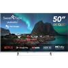 Smart Tech Smart TV 55 Pollici 4K Ultra HD Display QLED Sistema Android TV colore Nero - 55QA20V1