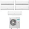 Hisense - Climatizzatore Inverter Hisense Hi Comfort Wi-fi Penta Split 7000+7000+7000+7000+18000 Btu 5AMW125U4RTA R-32 A++