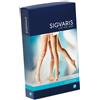 SIGVARIS TOP FINE 701 CCL1 MONOCOLLANT SINISTRO LUNGO NERO PUNTA APERTA L