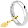 Unoaerre Fede Nuziale Unoaerre Comoda 3,5 mm Oro bianco