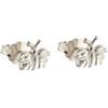 Gioielleria Lucchese Oro Orecchini Farfalla Bambina Oro Bianco 803321712443