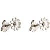 Gioielleria Lucchese Oro Orecchini Bambina Fiore Oro Bianco 803321730748