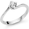 Miluna Anello Solitario Donna Miluna LID5180-020G7