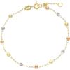 Gioielleria Lucchese Oro Bracciale Donna Oro Bianco Giallo Rosa GL102000