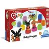 Clementoni - 17693 - Playset Bing con mattoncini Clemmy - mattoncini Morbidi - Personaggi Bing e libricino - Set Costruzioni morbide Bambini 18 Mesi - Made in Italy