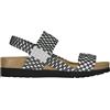 SCHOLL SHOES KAORY SANDAL NERO/ARGENTO N35 Dr.Scholl's®