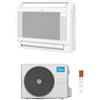 Midea Climatizzatore Monosplit Console 18000 Btu MFA2U-17HRFNX(GA) + MOX330U-18HFN8Q(GA) Inverter R32 Wi-Fi Optional Classe A++ ,