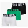 Calvin Klein Jeans Calvin Klein Trunk 3Pk White/Black/Bloss Green Pak 3 Boxer Uomo