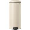 BRABANTIA PATTUMIERA A PEDALE, 30 LT NEWICON BEIGE