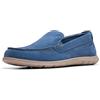 Clarks Flexway Step, Mocassino Uomo, Camoscio Azzurro, 47 EU
