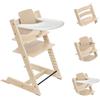 Stokke - Sedia Tripp Trapp in Rovere + Baby Set + Vassoio