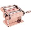 Marcato Macchina per la Pasta Atlas 150, Copper, Alluminio Anodizzato, per Lasagne, Fettuccine, Tagliolini, Compatibile con 11 Formati Extra.