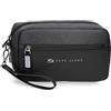 Pepe Jeans Jarvis Borsa a mano nero 24,5 x 15 x 6 cm Poliestere con dettagli in finta pelle